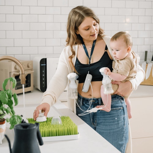 BabyBuddha Portable Double Electric Breast Pump