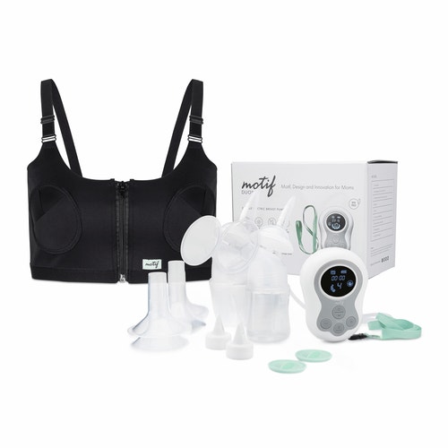 Motif Duo Breast Pump with Hands-Free Pumping Bra